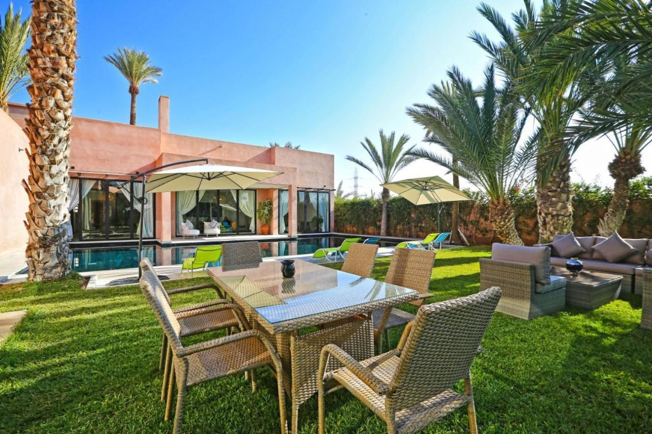 Villa Deluxe A Marrakech Avec Piscine Chaufee